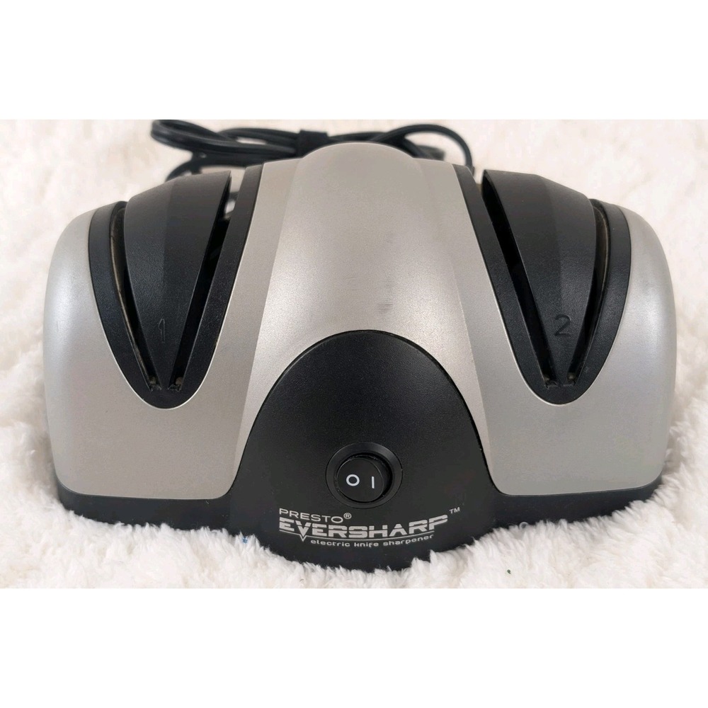 Presto Eversharp Electric Knife Sharpener -‎ 0880002 Dual Wheels TESTED/WORKS
